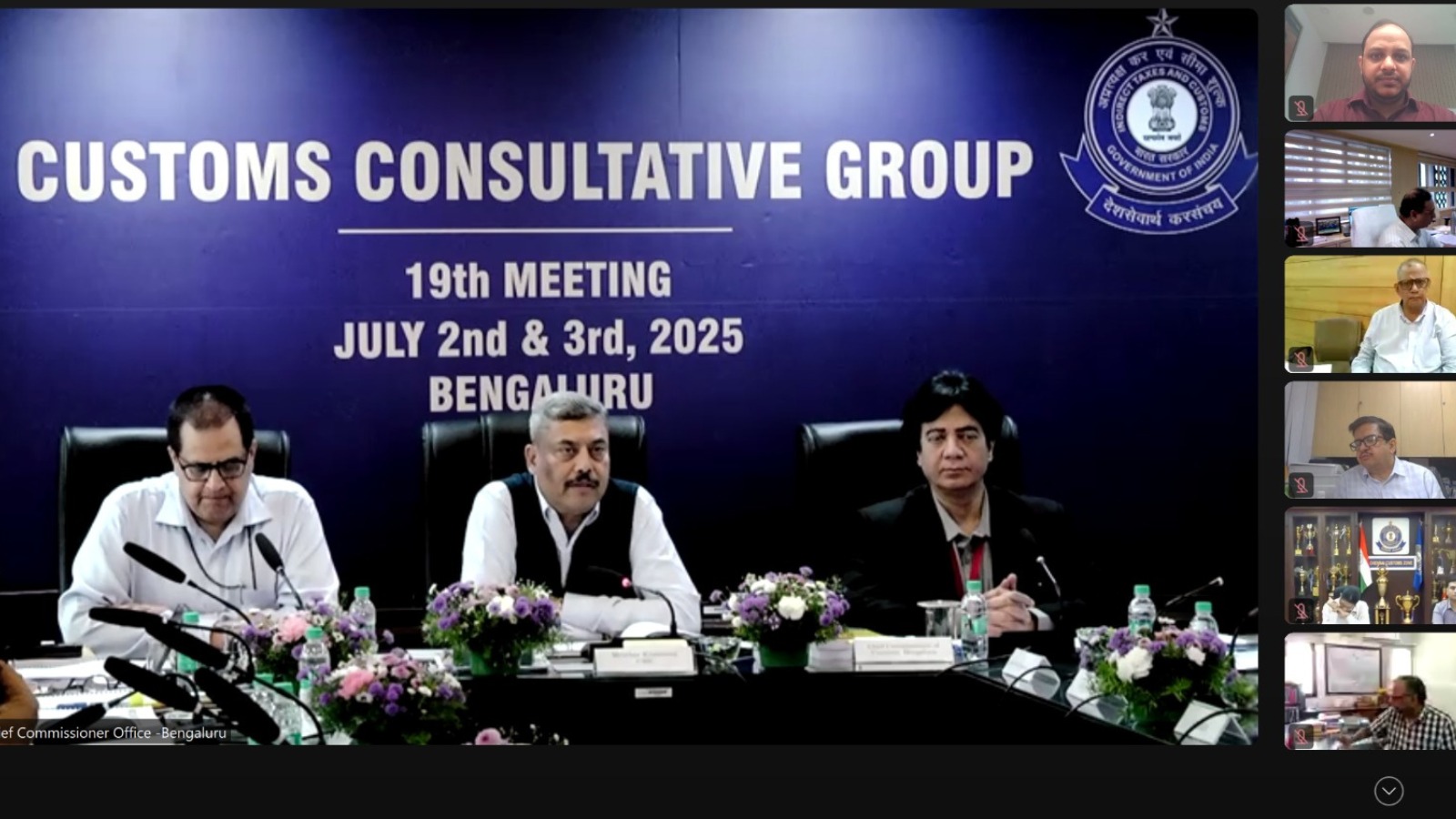 The Tax Forum participated in the 19th Customs Consultative Group (CCG) Meeting under the Chairmanship of Shri Surjit Bhujabal, Special Secretary & Member (Customs), CBIC.