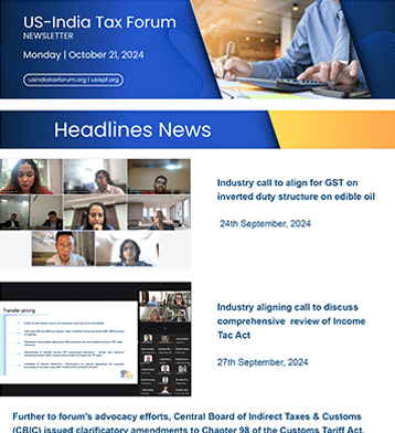 US India Tax Forum Newsletter
