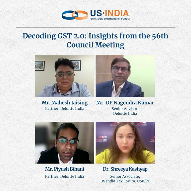 Webinar on “Decoding GST 2.0 Insights from the 56th GST Council Meeting”